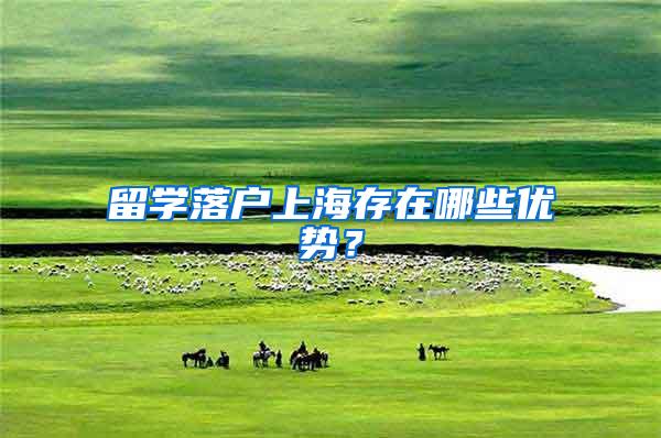 留学落户上海存在哪些优势？