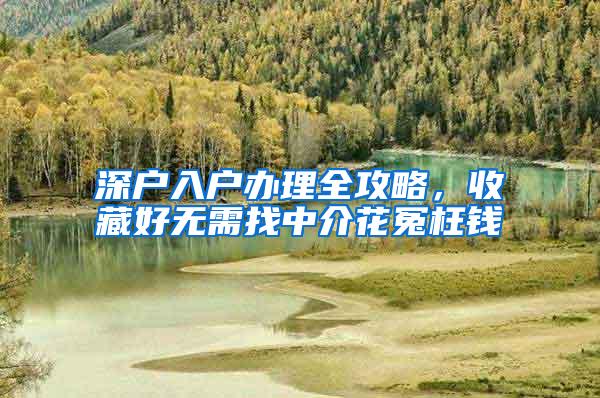 深户入户办理全攻略，收藏好无需找中介花冤枉钱