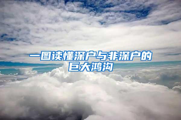 一图读懂深户与非深户的巨大鸿沟