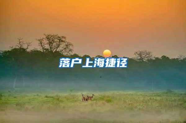 落户上海捷径