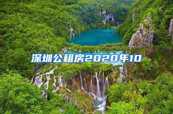 深圳公租房2020年10