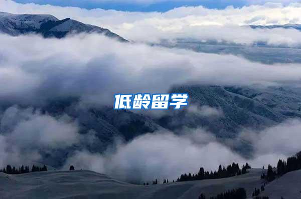 低龄留学