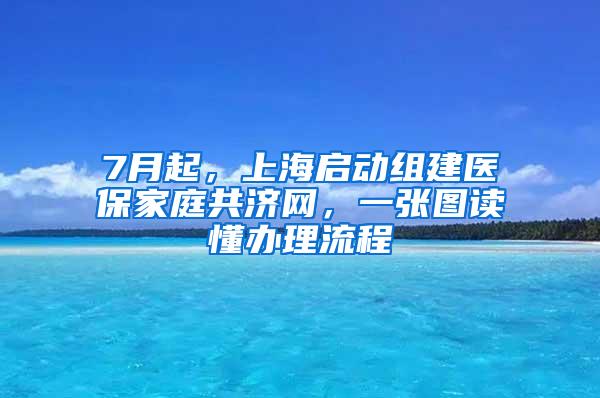 7月起，上海启动组建医保家庭共济网，一张图读懂办理流程