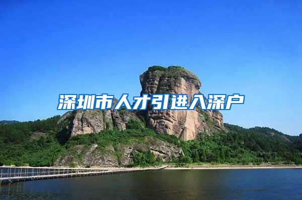 深圳市人才引进入深户
