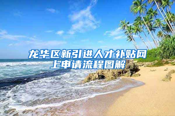 龙华区新引进人才补贴网上申请流程图解