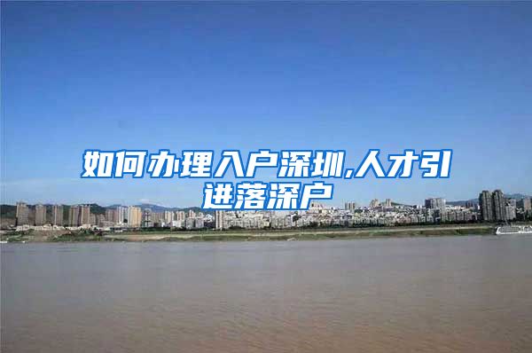 如何办理入户深圳,人才引进落深户