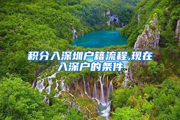 积分入深圳户籍流程,现在入深户的条件