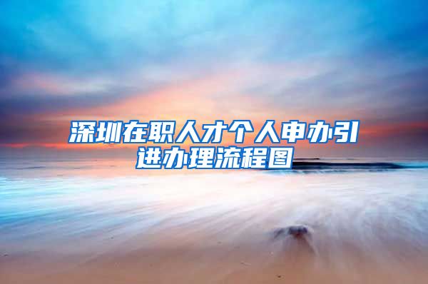 深圳在职人才个人申办引进办理流程图