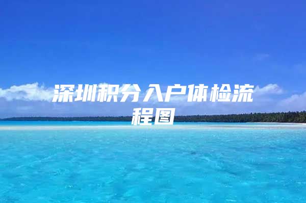 深圳积分入户体检流程图